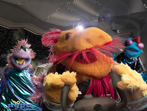 "Sci Fi" Puppet Slam